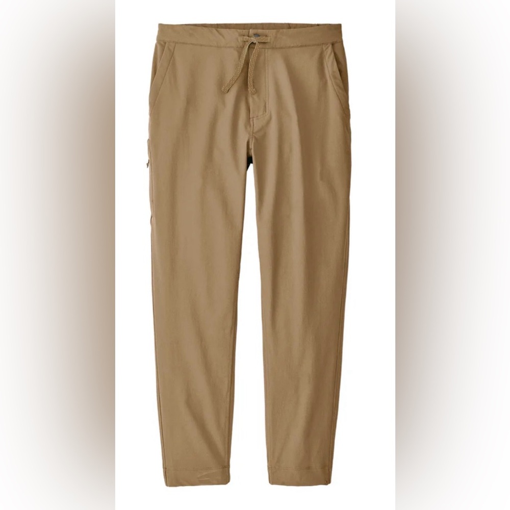 Patagonia Men's Khaki Drawstring Chinos - Tan